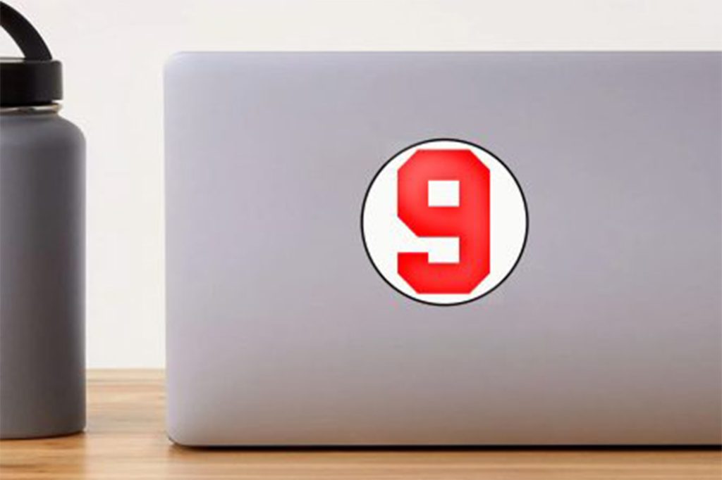 Decal Number Stickers 2