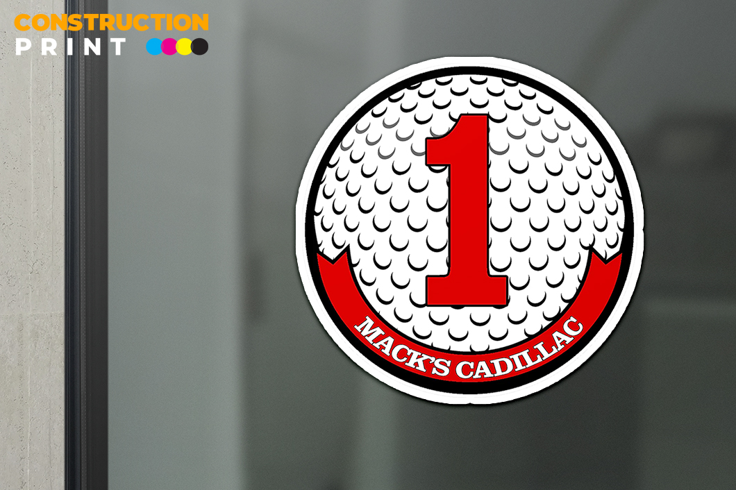 Decal Number Stickers