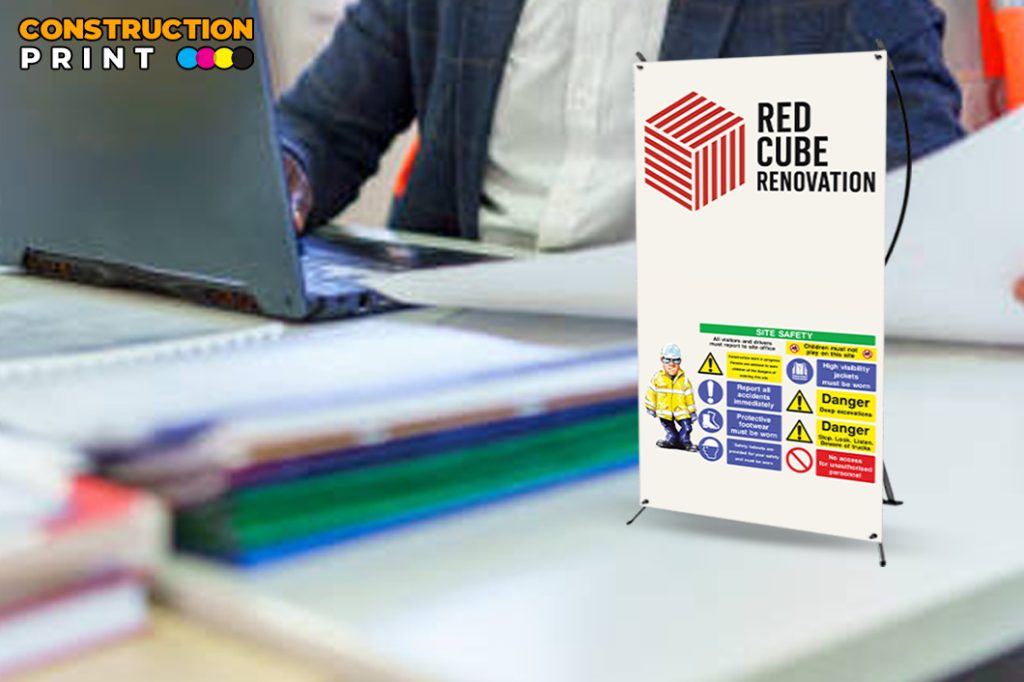 Desktop Banner Stand 2