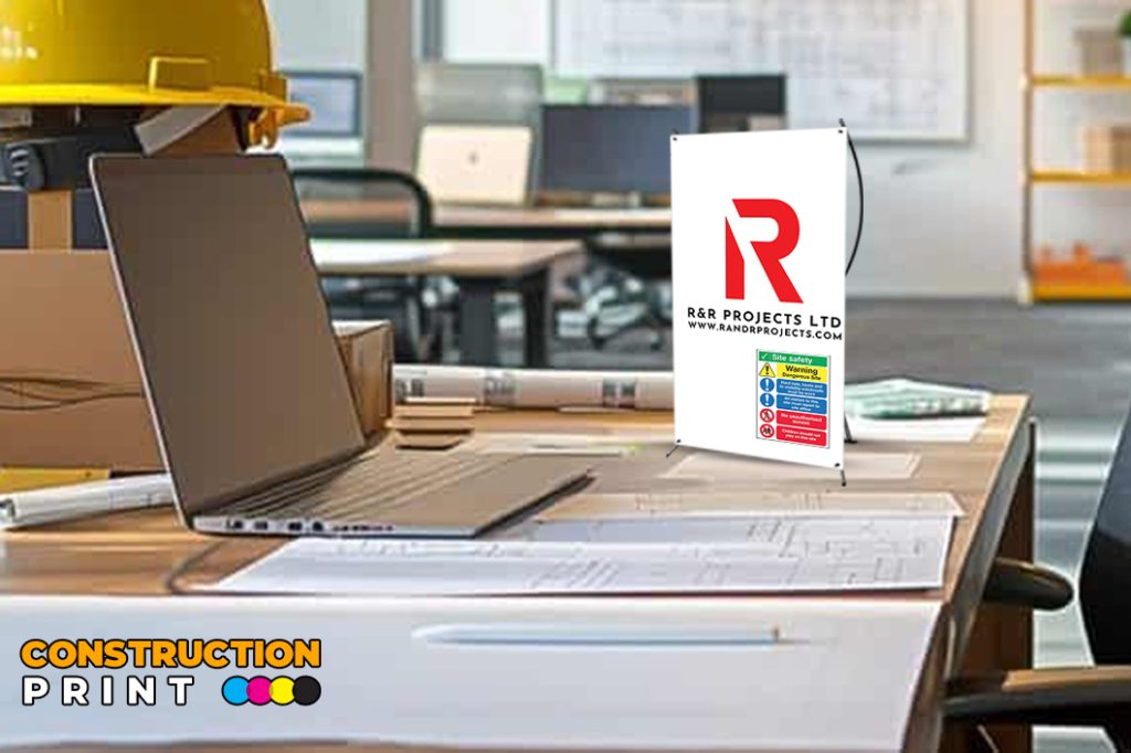 Desktop Banner Stand 4