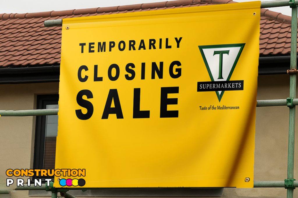 Double Sided Scaffold Banners 3