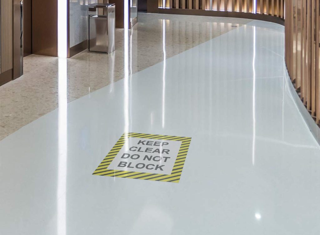 Floor Sticker Printing 3