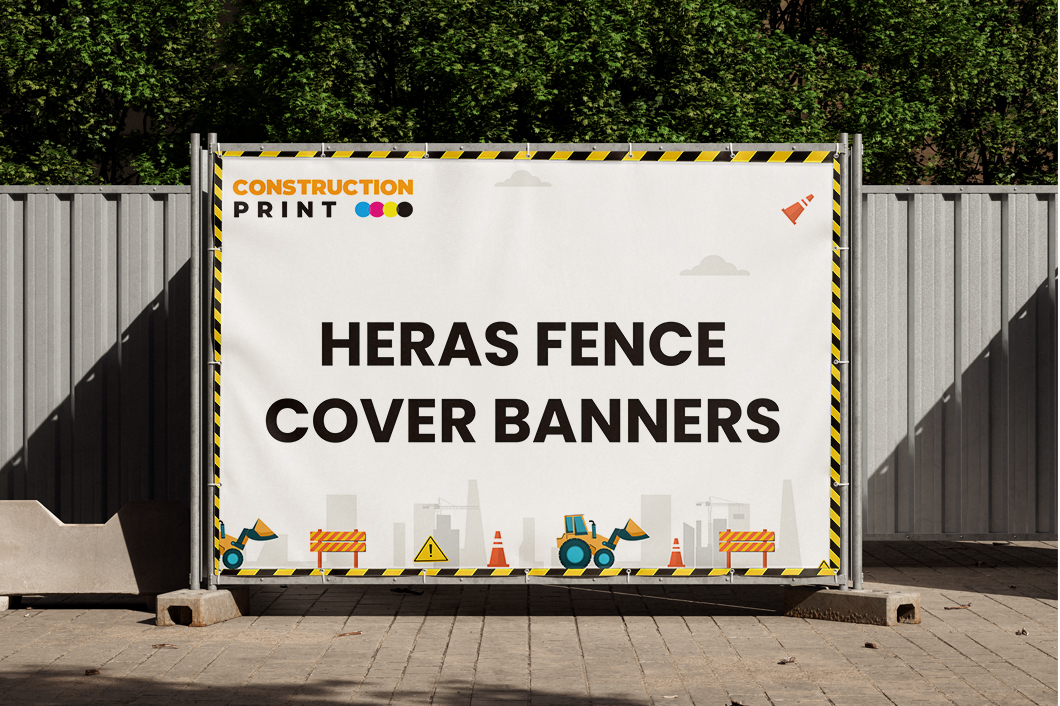 Heras Fence Cover Banners