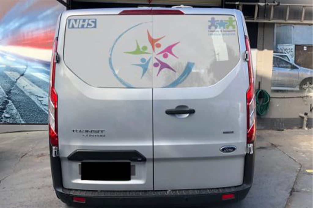 One Way Vision Sticker Printing 1