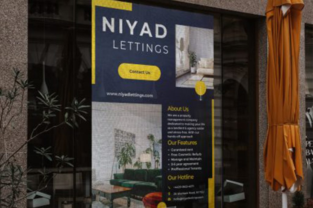 One Way Vision Sticker Printing 3