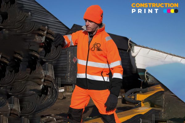 Personalised Hi Vis Safety Gillet - Image 3
