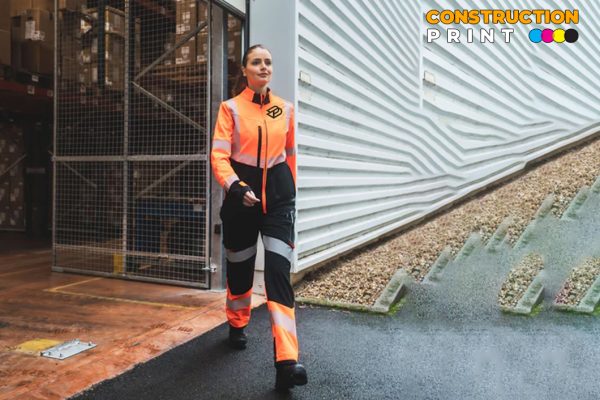 Personalised Hi Vis Safety Gillet - Image 4