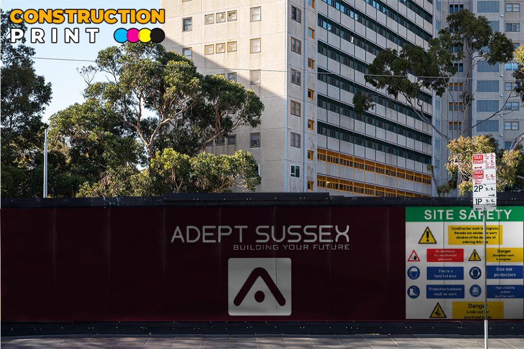 Printed Hoarding Signage 1