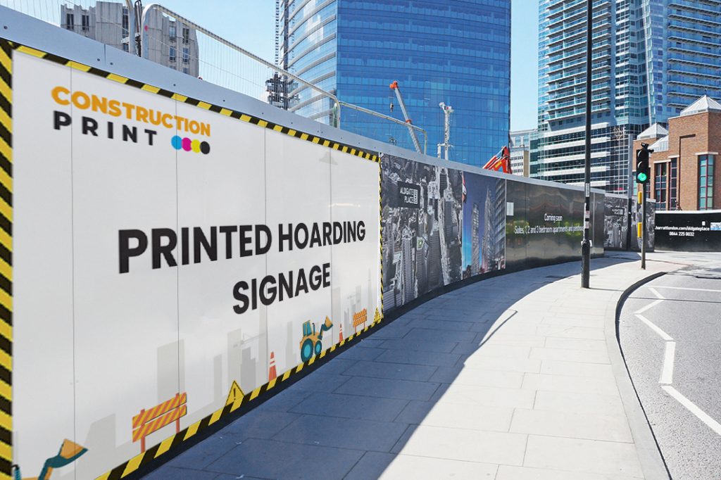 Printed Hoarding Signage 3