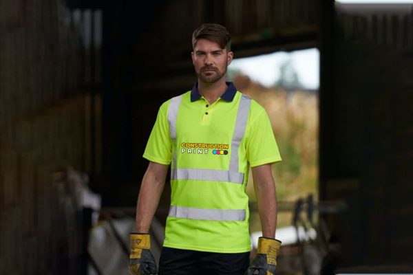 Custom Printed Hi Vis Polo