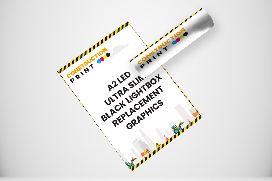 A2 LED Lightbox Frames Replacement Graphics