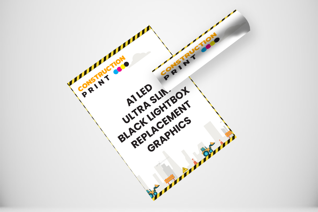A1 LED Lightbox Frames Replacement Graphics