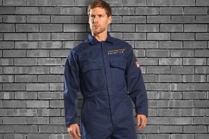 Custom Printed Hi Vis Work Coverall