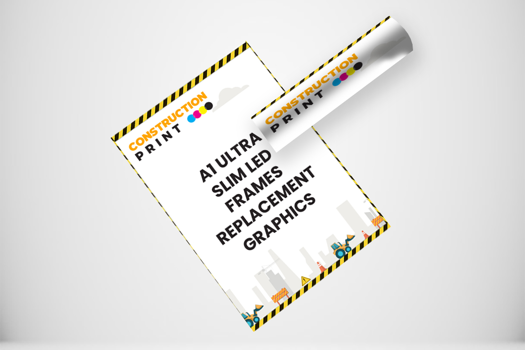 A1 LED Lightbox Frames Replacement Graphics
