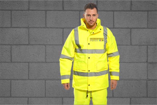 Customisable Hi Vis Traffic Jacket