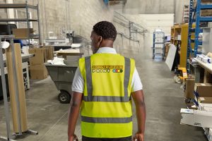 Personalised Hi Vis Waistcoat Jacket