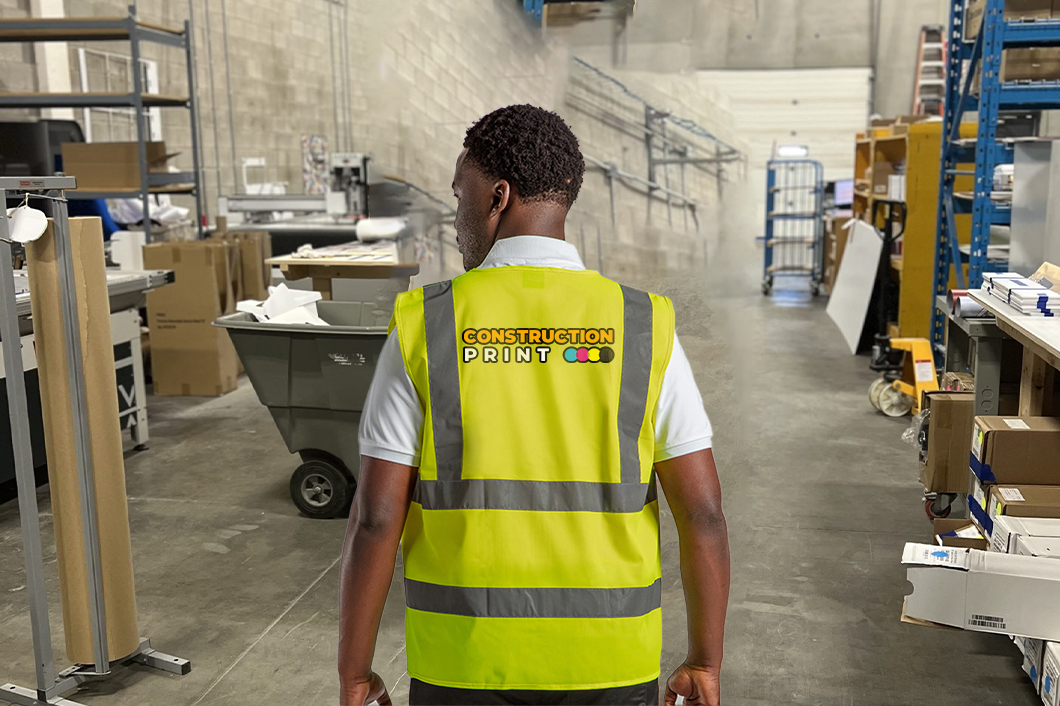 Personalised Hi Vis Waistcoat Jacket