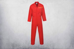 Custom Zip Work Coverall Printing