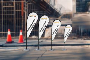 Tear Drop Flags