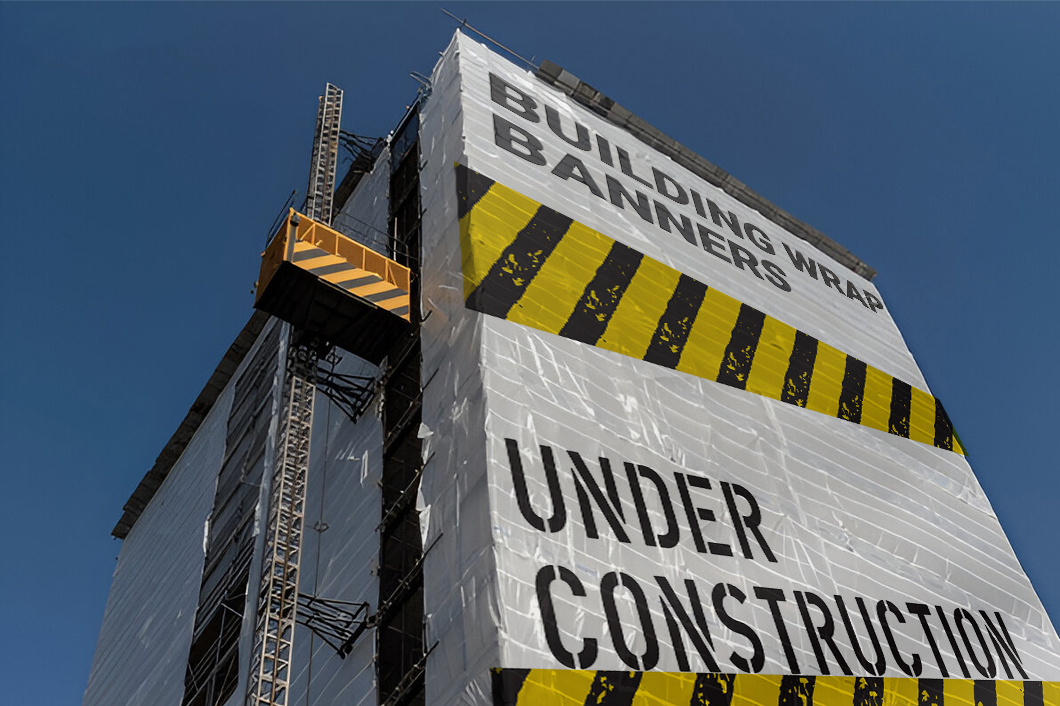 Building Wrap Installation