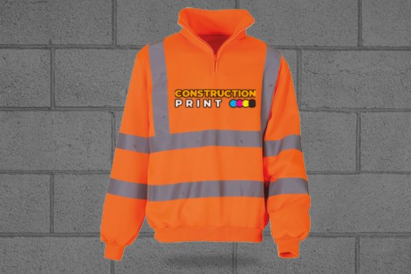 Custom Hi Vis Sweatshirt