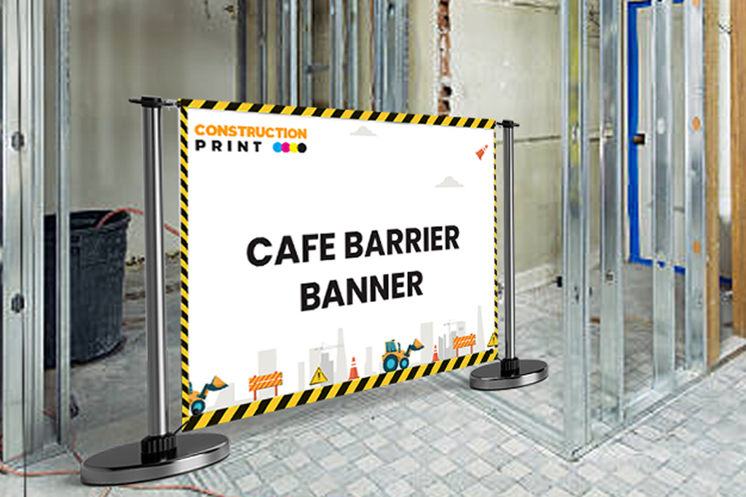 Cafe Barrier Banners