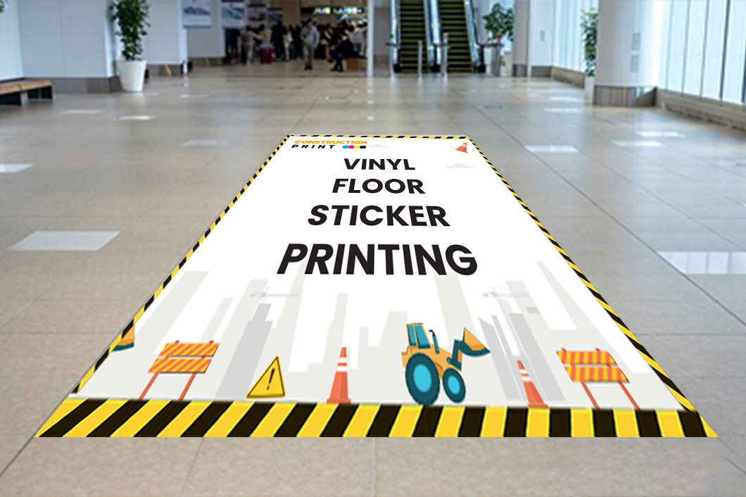Vinyl Floor Sticker Printing