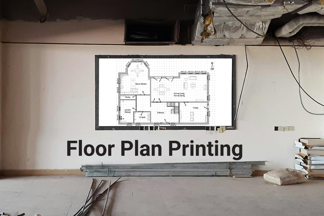 Floor Plan Printing