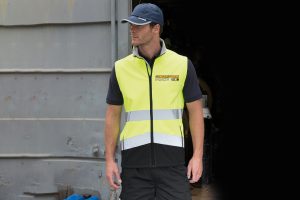 Personalised Hi Vis Safety Gillet