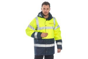 Customisable Premium Hi Vis Traffic Jacket