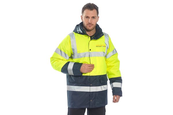Customisable Premium Hi Vis Traffic Jacket