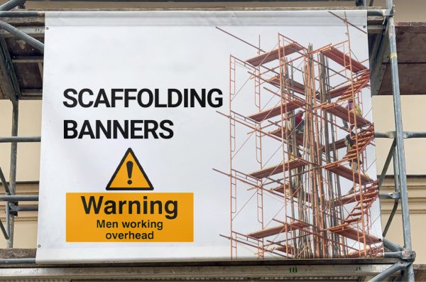 Scaffold Banner Installation