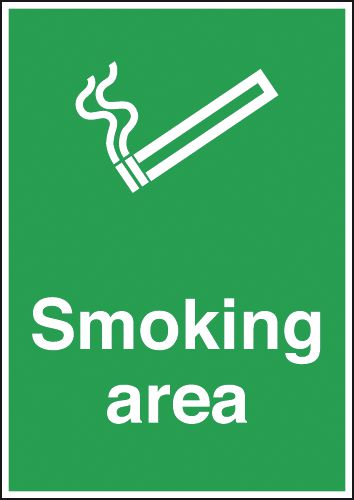 Smoking Area Signs