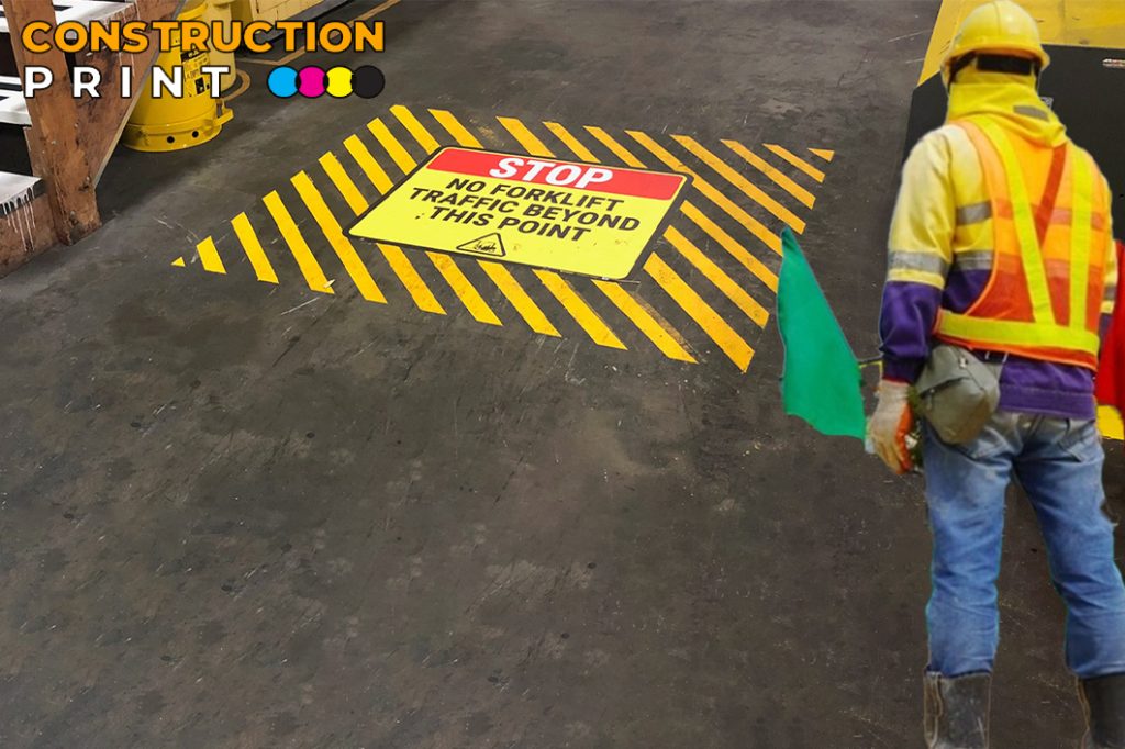 Vinyl Floor Sticker Printing 3