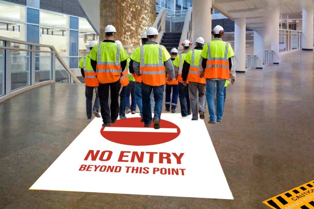 Vinyl Floor Sticker Printing 4