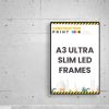 A3 Ultra Slim LED Frames