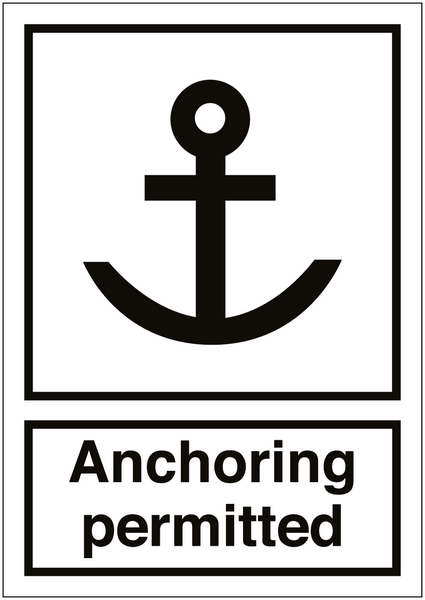 Anchoring Permitted Sign