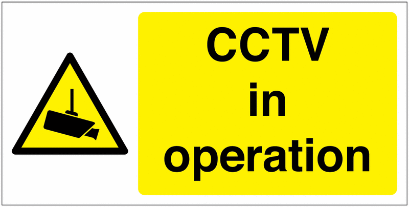 Security & CCTV Signs