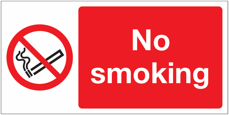 Banner Signs – No Smoking
