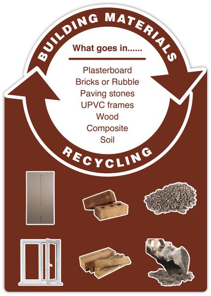 Building Material Recycling Sign