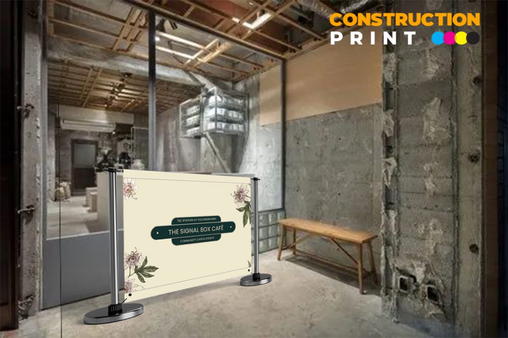 Cafe Barrier Banners 1