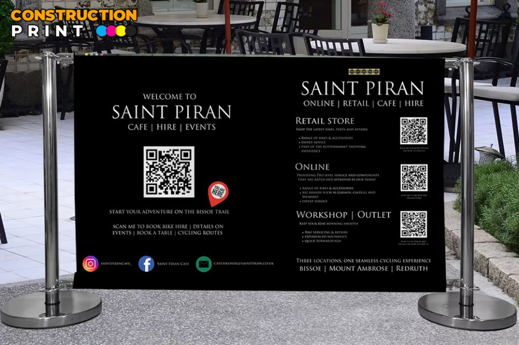 Cafe Barrier Banners 2