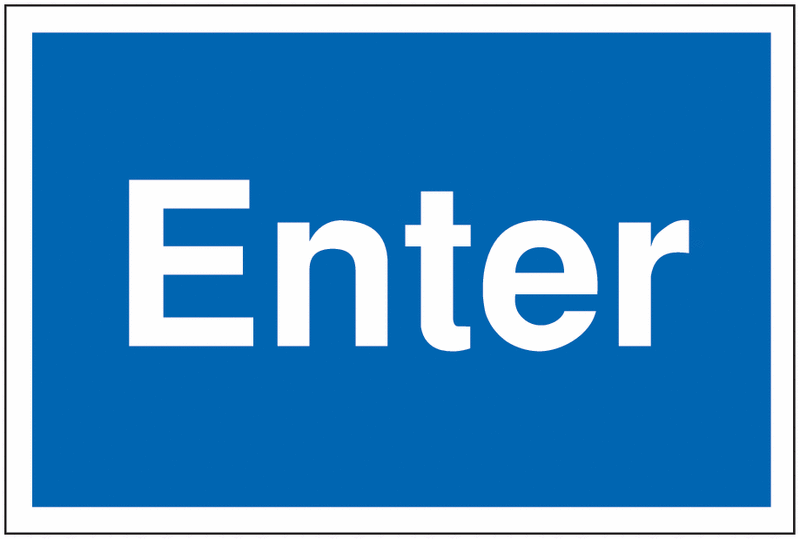 Car Park Navigation Signs – Enter