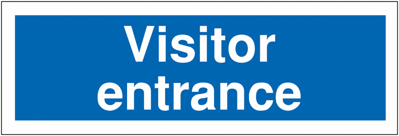 Car Park Navigation Signs – Visitor Entrance