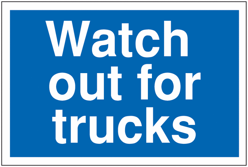 Car Park Navigation Signs – Watch Out For Trucks