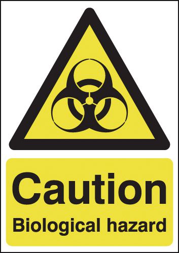 Caution Biological Hazard Signs