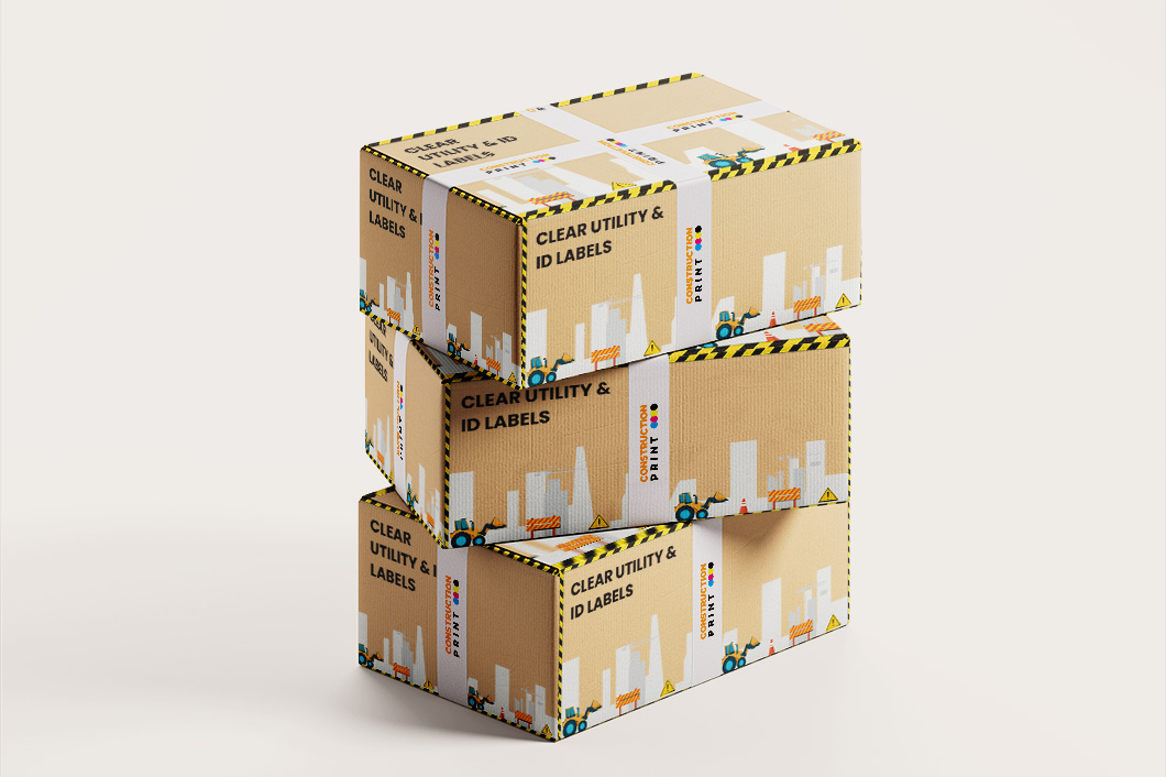Clear Utility & ID Labels