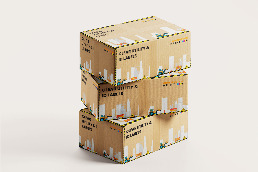 Clear Utility & ID Labels