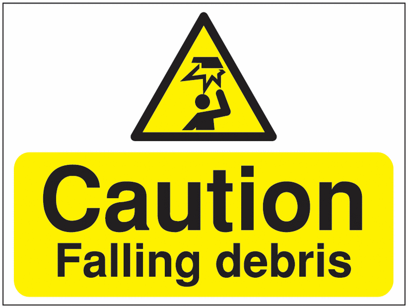 Construction Signs – Caution Falling Debris