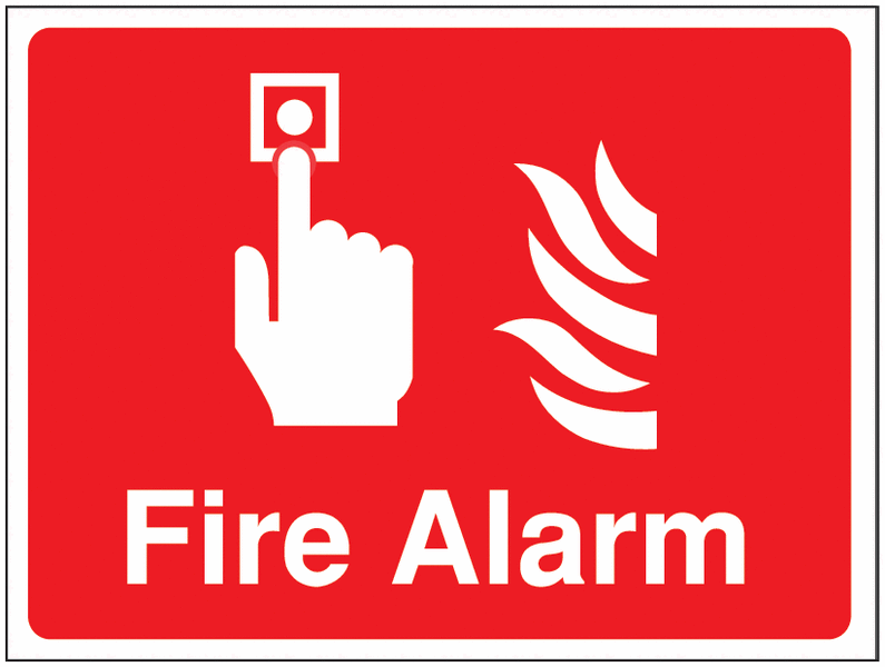 Construction Signs - Fire Alarm